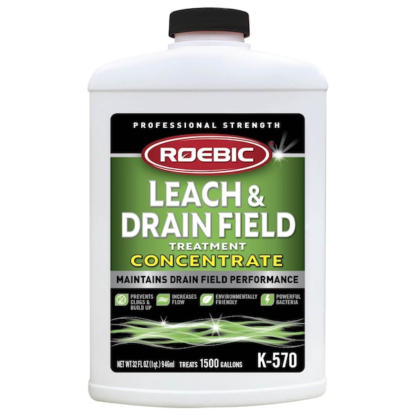 Roebic Laboratories Roebic Liquid Leach & Drain Field Opener 32 oz K-570-Q-4 - main